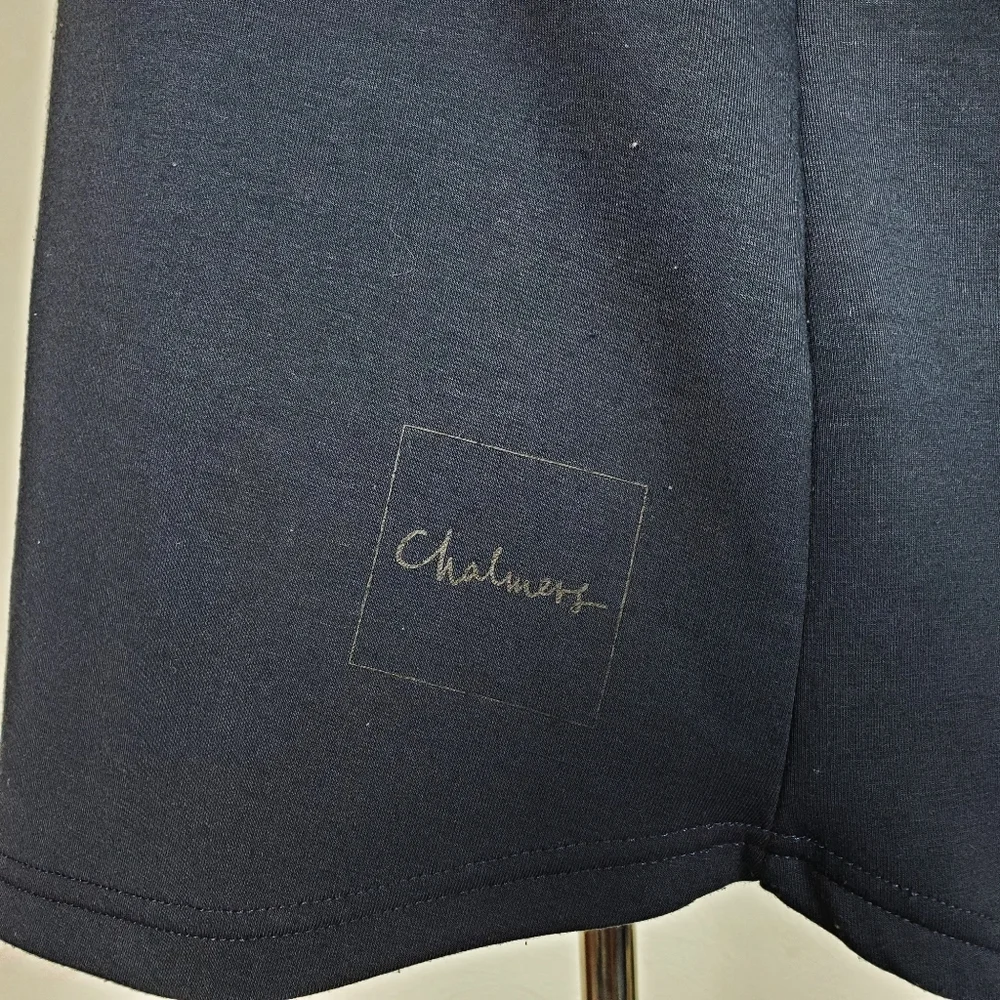 Chalmers Pajamas Top Shirt Black Short Sleeves Sleep Lounge